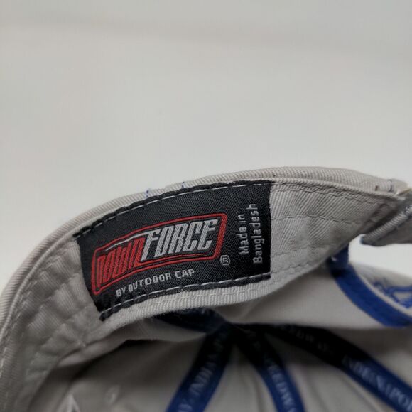 Allstate 400 At the Brickyard Strapback Hat Gray Adjustable 2006 Embroidered - Picture 11 of 11